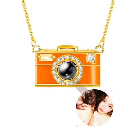 Collar con proyección de fotos personalizado